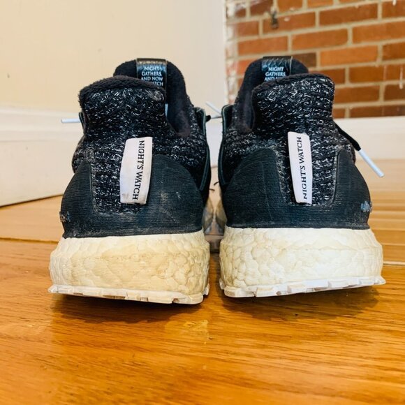 Adidas Ultra Boost 4.0 - Games of Thrones Nights Watch Men’s Size 10 (Used) - Picture 9 of 14